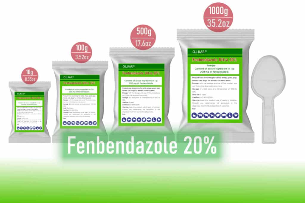 fenbendazole powder panacur for dogs and cats canine dewormer