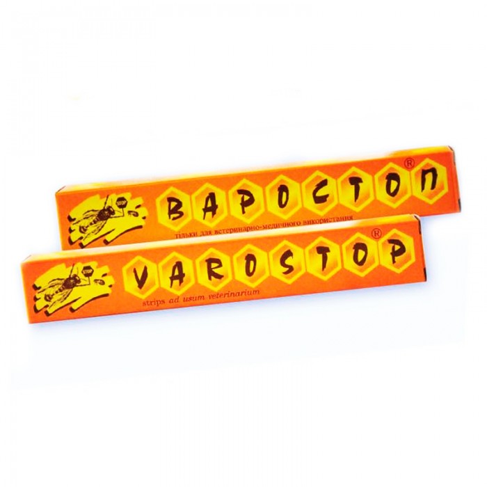 varostop VAROSTOP, STRIPS WITH "Flumethrin, Flumethrinum"