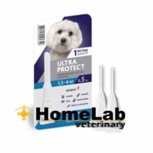 Dog Flea Drops Flea & Tick Spot Ons 1,5-4kg