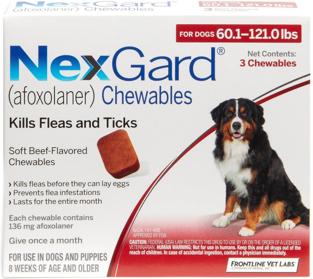 nexgard chewebles afoxolaner