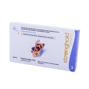 Revolution Topical Solution for Dogs 5.1-10 lbs (Stronghold 12% 30mg) 3pip