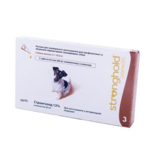 Revolution Topical Solution for Dogs 10.1-20 lbs (Stronghold 12% 60 mg)-3pip