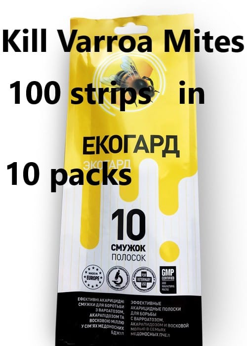 varroa mites treatment ecoguard 100 strips varroa mites treatment ecoguard 100 strips